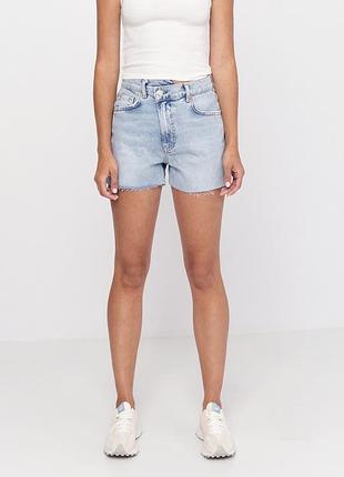 Шорти джинсові mom fit 46