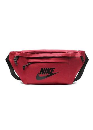 Бананка велика nike tech hip pack найк поясна сумка червона