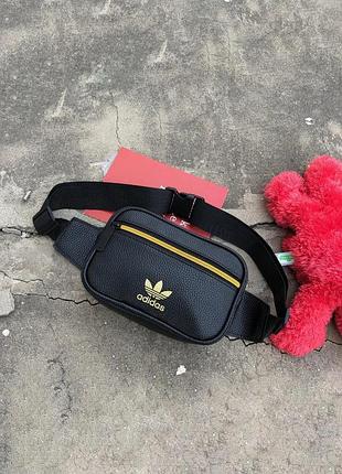 Бананка adidas адидас поясная сумка 533-2/13 черная