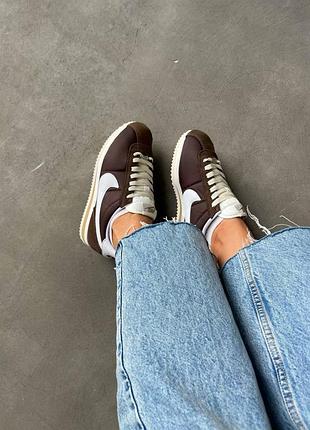 Nike cortez brown premium