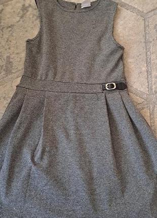Школьный сарафан zara