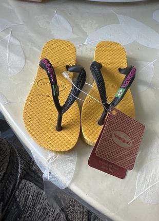 Вʼєтнамки дитячі, havaianas, розмір 23-24, usa 9c eur 25/26