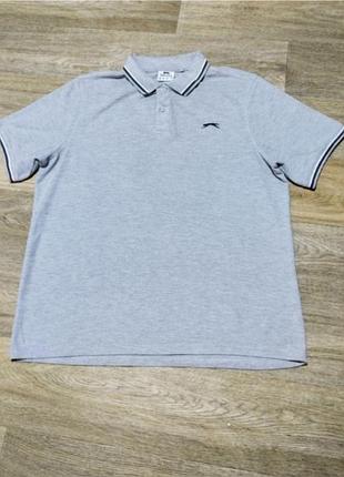 Мужская футболка поло slazenger , размер xl .