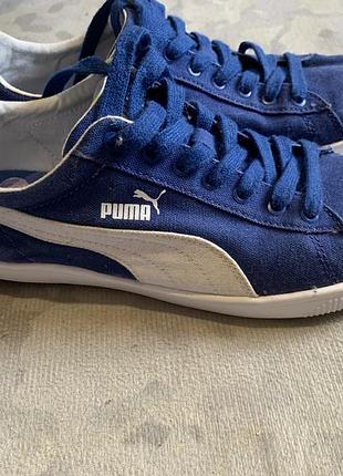 Кеди puma ecoortholite , розмір 40, (25,5 см. ) тканина плотний коттон., по типу джинс.