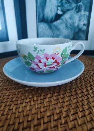 Чайна пара cath kidston «provence rose» (порцеляна, англія) шеббі-шик та прованс.