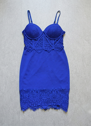 💣👗💙 сукня з мереживом