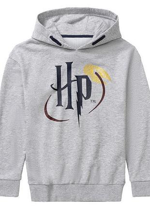 Худи двунитка для мальчика disney harry potter 423827 134-140 см (8-10 years) серый