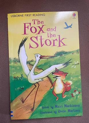 The fox and the stork — книга на английском usborne first reading