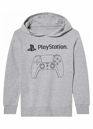 Худи с начесом для мальчика disney play station 458388 134-140 см (8-10 years) серый