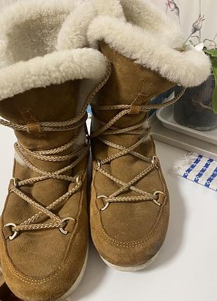 Уугі замш, овчина. оригінал! moon boot by ugg