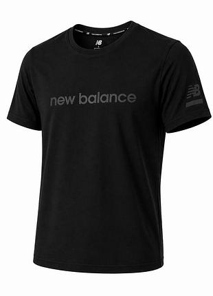 Футболка чоловіча чорна new balance,nike, the north face, palm angels у норму/батал/супербатал