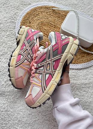 Кросівки asics gel kahana 8 beige pink демісезон