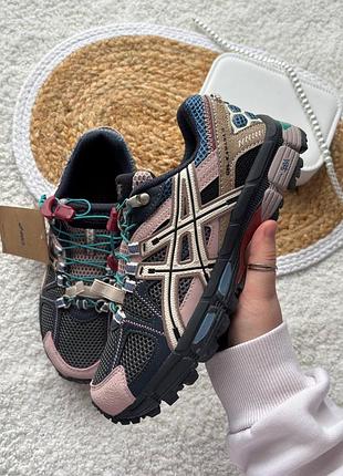 Кросівки asics gel kahana 8 fl 'brown blue' демісезон