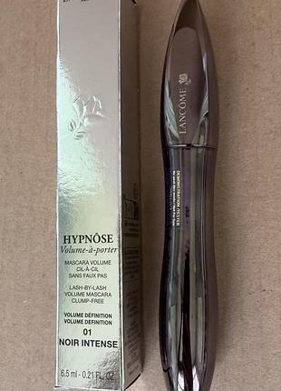 Lancome hypnose volume-a-porter mascara туш для вій з ефектом об'єму 01 noir intense