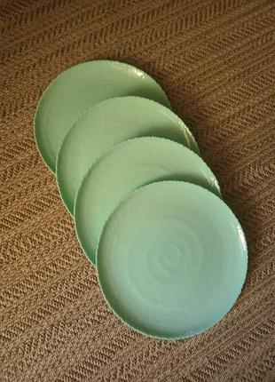Тарелки luminarc ammonite turquoise, 26 см