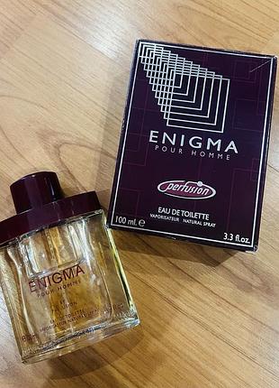 Чоловіча туалетна вода enigma pour homme, 100 мл – класика з англії