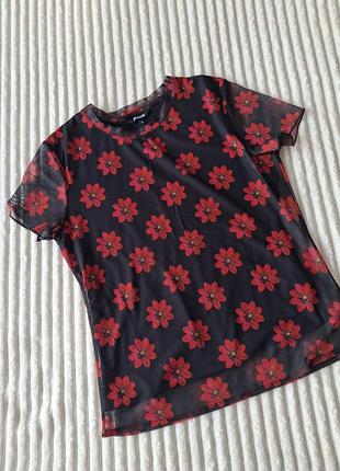 Футболка женская цветная desigual, euro m