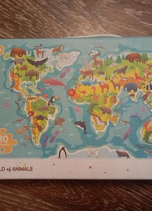 Пазл world of animals