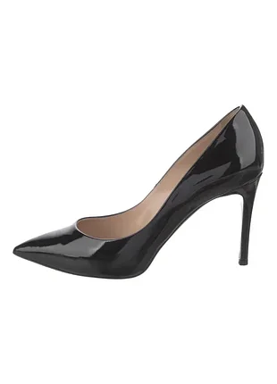 Туфли женские casadei 36.5 лодочки черные лаковые