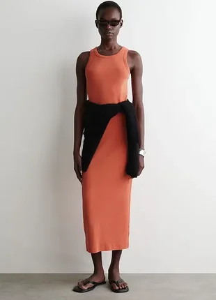 Сукня жіноча cos ribbed tube dress / м
