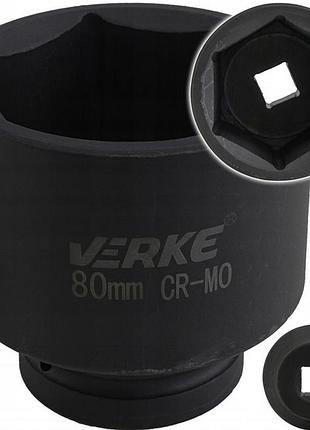 Ударна головка verke 80-мм 6-г 1-дюйм