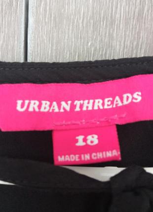 Платье черное.urban threads. 2