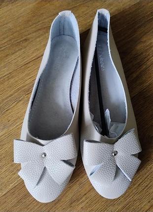 Шкіряни балеткі shoes