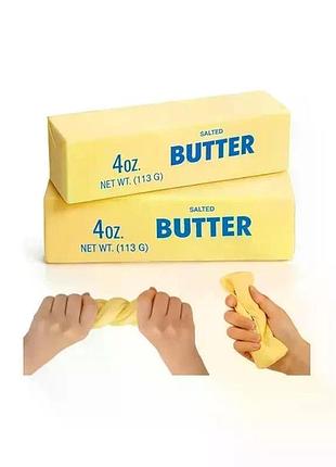 Игрушка сквиш масло "butter squishy"