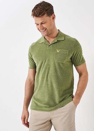 Брендова махрова футболка crew clothing company