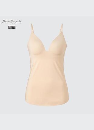 Майка топ з бра uniqlo 2