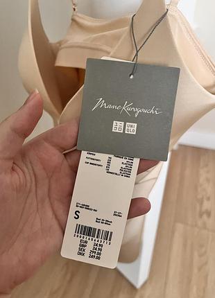 Майка топ з бра uniqlo 4