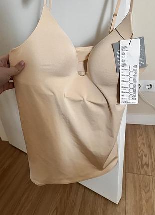 Майка топ з бра uniqlo 5