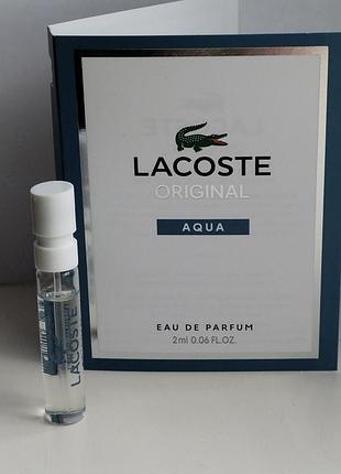 Парфумована вода для чоловіків lacoste original aqua