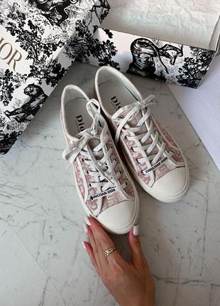 Кеди dior walk’n sneaker nude