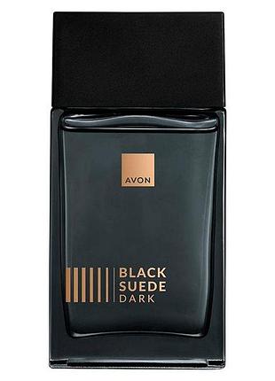 Мужская туалетная вода avon black suede dark, 100 мл
