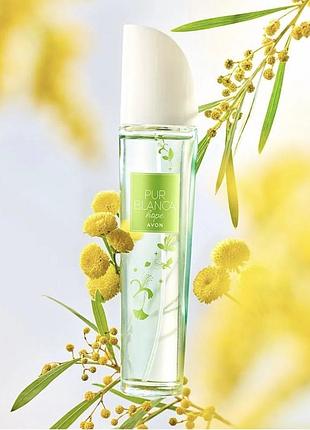 Женская туалетная вода avon pur blanca hope 50 мл
