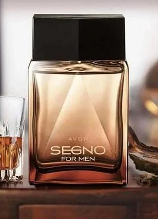 Чоловіча туалетна вода avon segno for men 75 мл