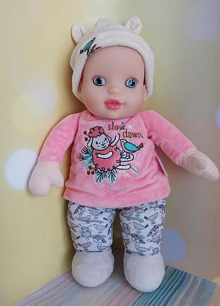 Мягконабивная кукла baby annabell "for babies - мое малышки"