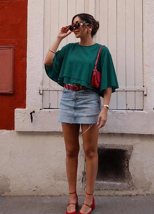 Блуза zara (віскоза)