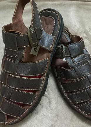 Босоножки-сандали кожа муж. 40-41р.clarks индии