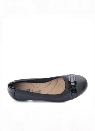 Чорні шкіряні мокасини clarks 38 🛍️1+1=3🛍️