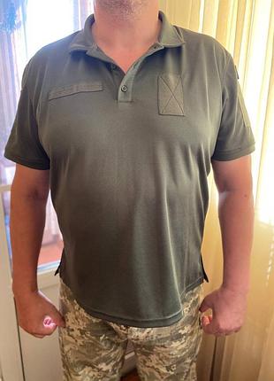 Сорочка поло (вид 1), олива. зсу. xxl/r