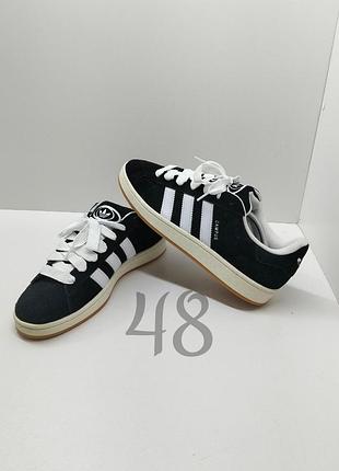 Оригинальные новые мужские кроссовки adidas campus 00s черно-белые