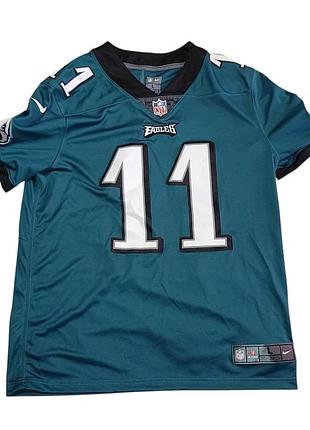 Футболка, jersey nike nfl ohiladelphia eagles, carson wentz