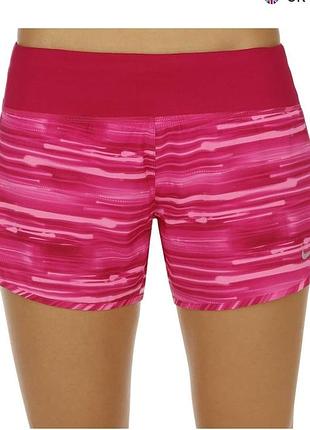 Nike short rival 4inch kort printed fireberry dames шорти s