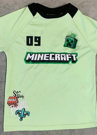Футболка minecraft (майнкрафт) "09" детская 140