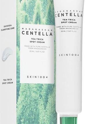 Локальний крем skin1004 madagascar centella tea-trica spot cream