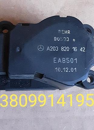 Привід заслінки пічки мерседес w163,w203,w211