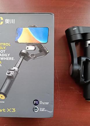 Aochuan професійний смартфонний гімбал-стабілізатор ai edition з обертанням на 360° трьох осний