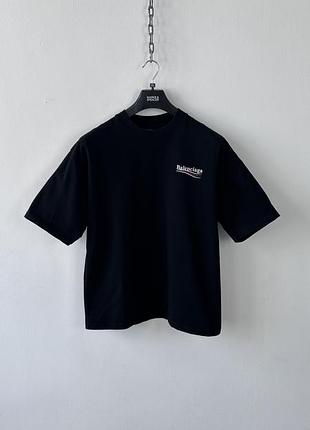 Футболка boxy fit oversized balenciaga
